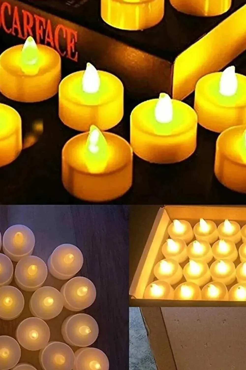 SEPET42 Led Candle 1 Piece Led Candle Model Lighted Tealight Candle Batteries Included — изображение 2