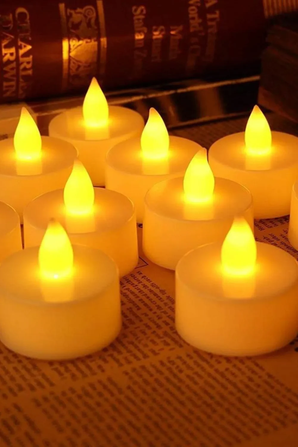 SEPET42 Led Candle 1 Piece Led Candle Model Lighted Tealight Candle Batteries Included