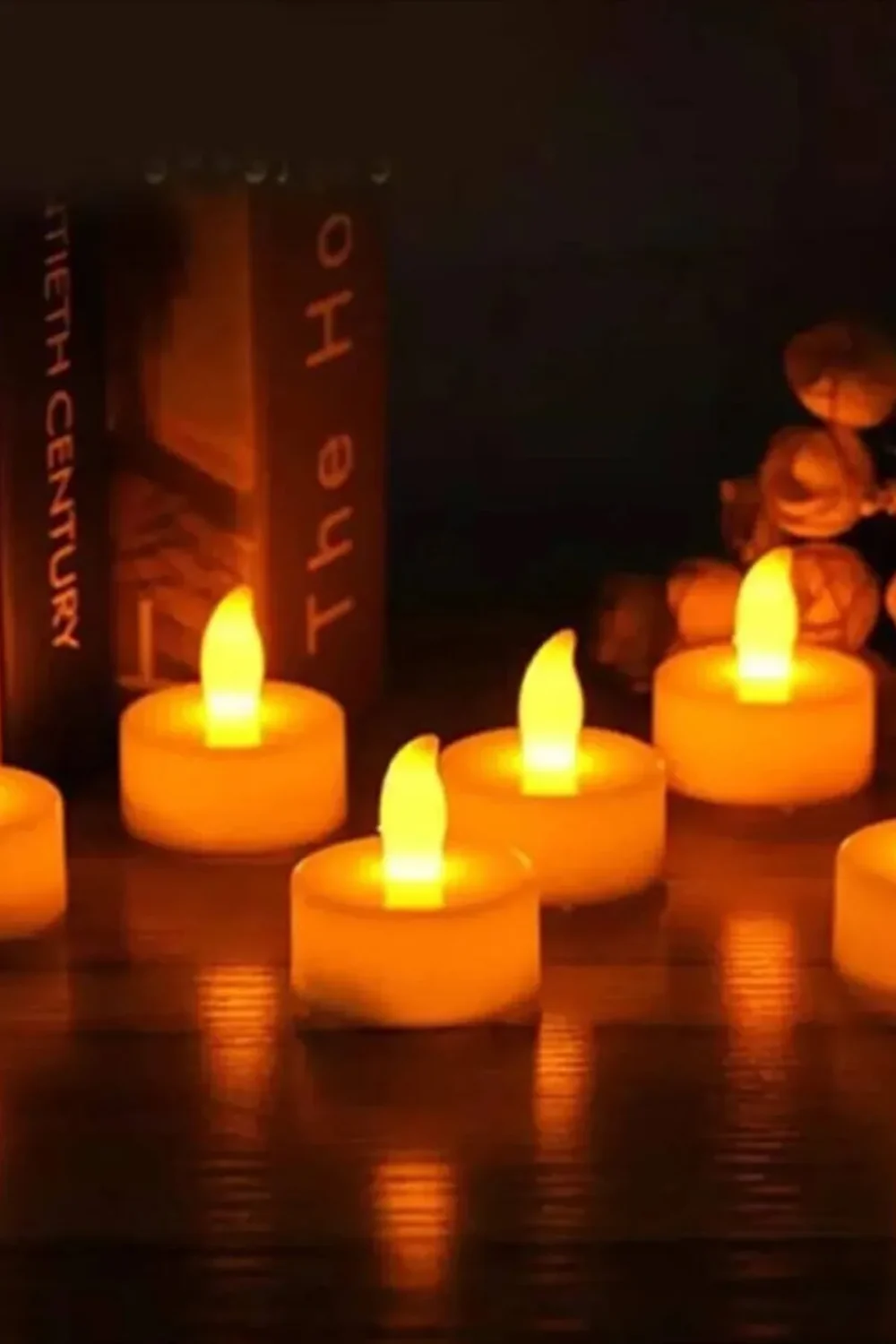 SEPET42 Led Candle 1 Piece Led Candle Model Lighted Tealight Candle Batteries Included — изображение 3