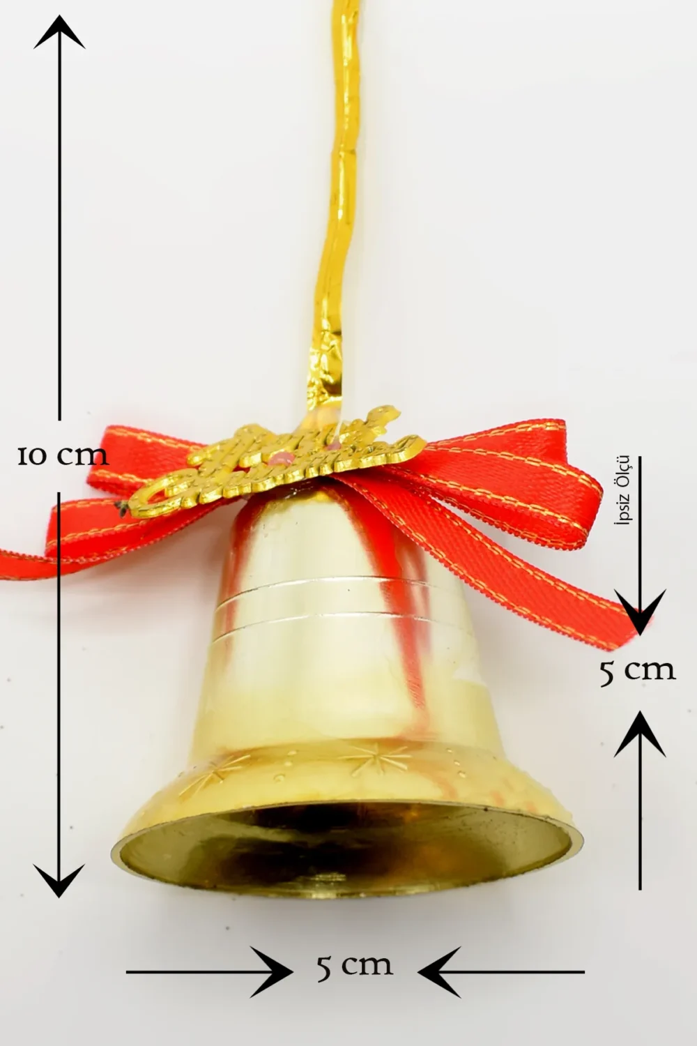 Waldern New Year 6-Piece Merry Christmas Bell Ornament 5 cm — изображение 3